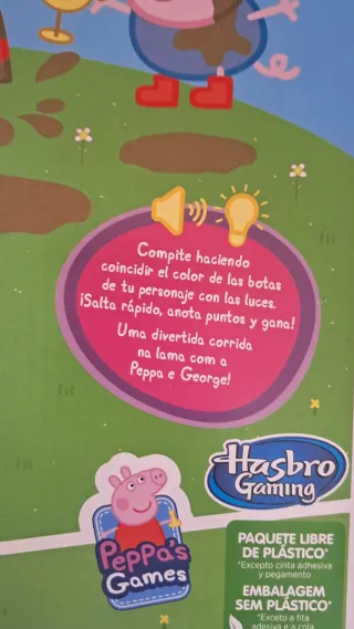 Juego Peppa Pig Charcos de Barro
