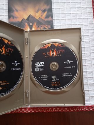 DVD "The Mummy" (La Momia)