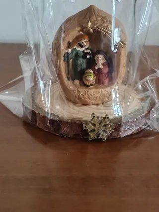 Mini presepe porta tea light