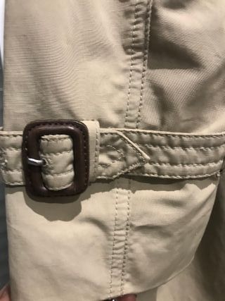 Moncler Trench Beige Mujer