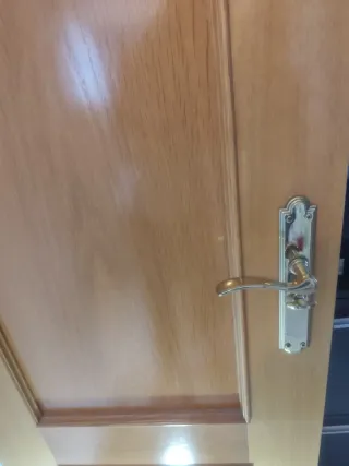 Puerta de madera interior 20 euros cada una