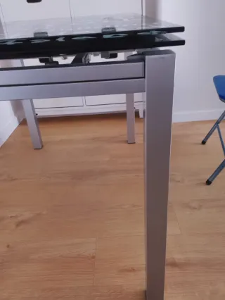 Mesa extensible cristal templado New York