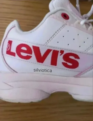 Zapatillas Levi's Rosas y Rojas Talla 38