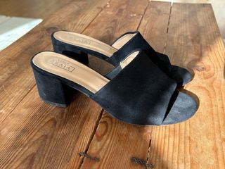 Sandalias / Mule tacón de ante