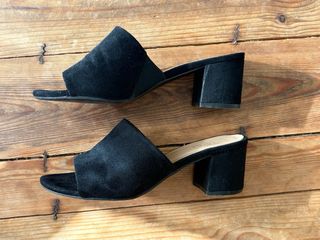 Sandalias / Mule tacón de ante