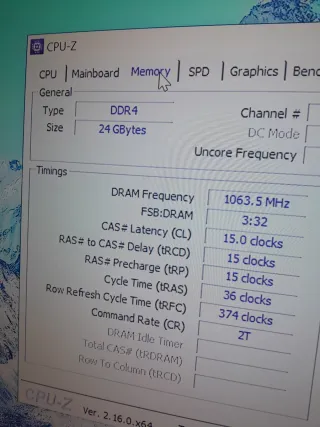 PC Asus i5 6400 24GB RAM