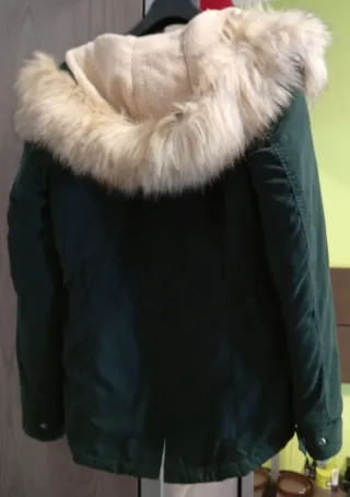 Abrigo ONLY verde oliva mujer Talla S