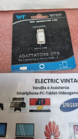 9568N-Adattatore OTG a Lightning NUOVO