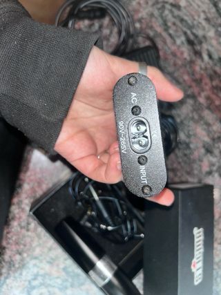 Máquina rotativa tatuaje + fuente + pedal