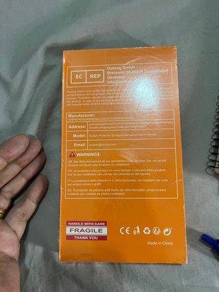 Protettore Schermo Vetro Temperato QHOHQ per iPhone 16 Pro Max