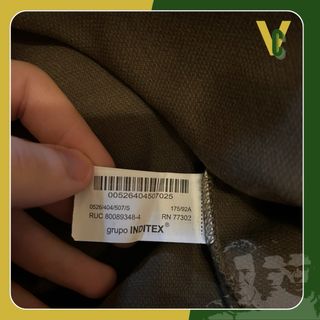 Polo marrón Zara S estilo old money premium