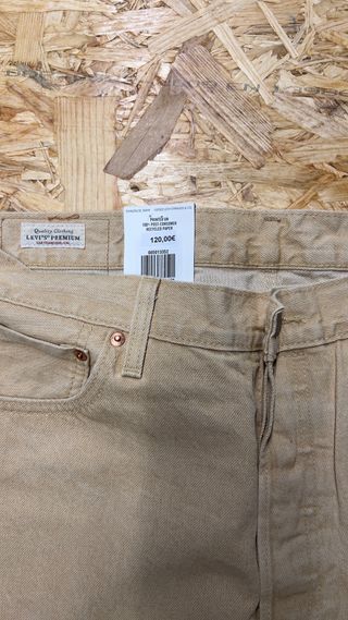 Pantalones Levi's 501 Original Beige