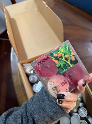 Lotto candele varie + portacandela IKEA