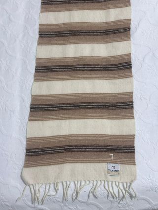 Sciarpa beige a righe Trussardi sport