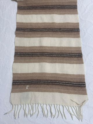 Sciarpa beige a righe Trussardi sport