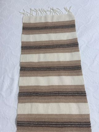 Sciarpa beige a righe Trussardi sport