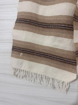 Sciarpa beige a righe Trussardi sport
