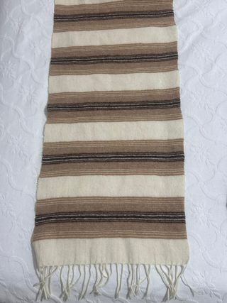 Sciarpa beige a righe Trussardi sport