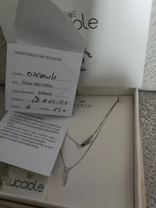 Collana Lucciole punto luce