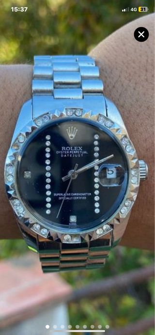 Rolex Datejust Bisel Diamante Automático
