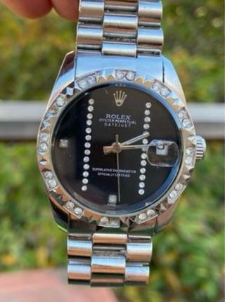 Rolex Datejust Bisel Diamante Automático