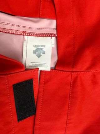 Capa/Poncho Descente Infantil Rojo