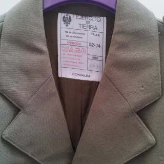 Traje de paseo Ejército de Tierra