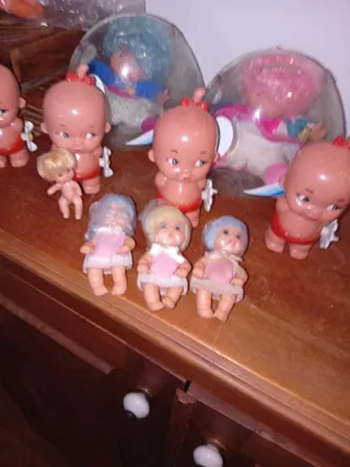 Set di bambole antiche Jesmar Chiki e Barriguitas