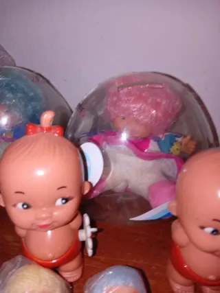 Set di bambole antiche Jesmar Chiki e Barriguitas