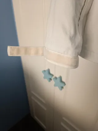 Cazadora vintage Mito blanca y marrón