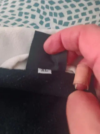 Cazadora vintage Mito blanca y marrón