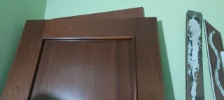 Puerta de madera maciza Medidas 2m altox72 ancho