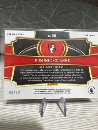 Dominic Solanke /99 Panini Select