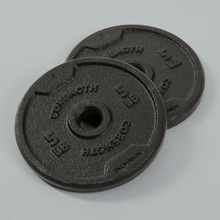 Kit Mancuernas Musculación Disco Hierro Parcialmente