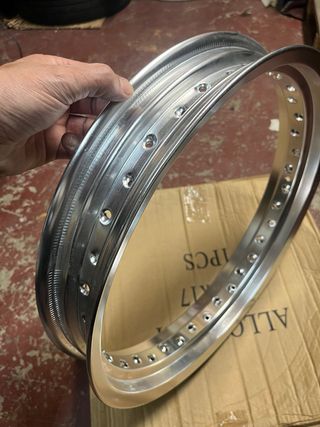 Llanta Aro 2.50x17 Moto 50cc rieju rj