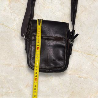 Bolso Matties Piel Marrón Hombre