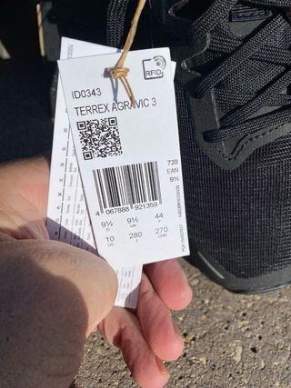 Zapatillas Adidas Terrex Agravic 3 Negras