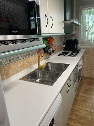 Placa de cocina y fregadero