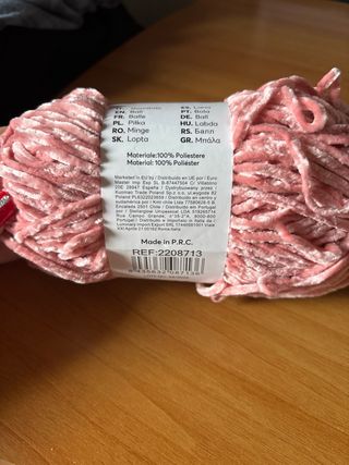 Gomitolo Lana Rosa Antico 100g