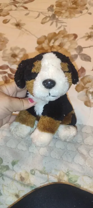 Peluche cagnolino tricolore