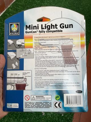 Pistola Light Gun PS1 GunCon Compatible