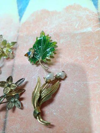 Lotto 5 spille in argento (3)