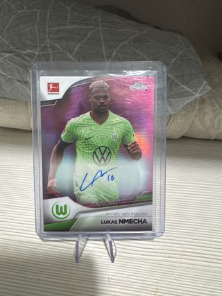 Auto Nmecha /150 Topps Chrome Bundesliga