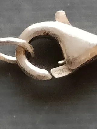 Collana Argento 925 Perle Nere Swarovski