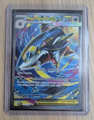 Mega Sharpedo EX 127/094 Carta Pokémon