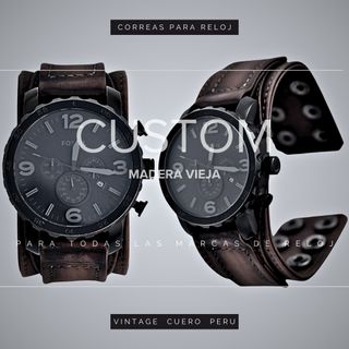CUSTOM - Correa de piel para reloj