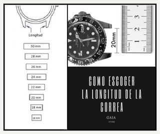 CUSTOM - Correa de piel para reloj