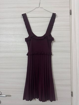 Vestito nuovo Zara vinaccio tg S