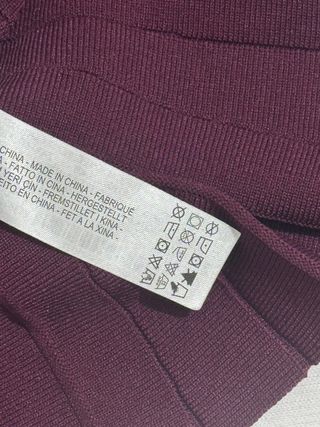 Vestito nuovo Zara vinaccio tg S