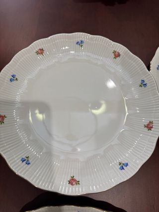 Vajilla porcelana piezas sueltas floral